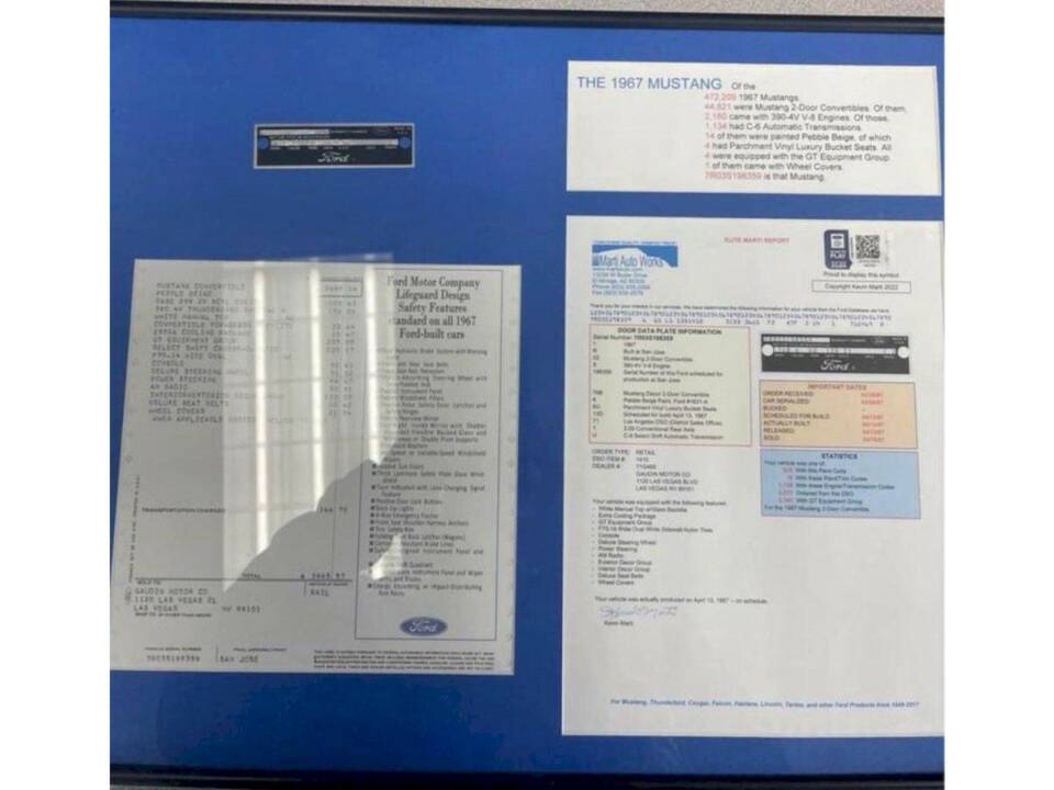 Bild 35/35 von Ford Mustang 390 GTA (1967)