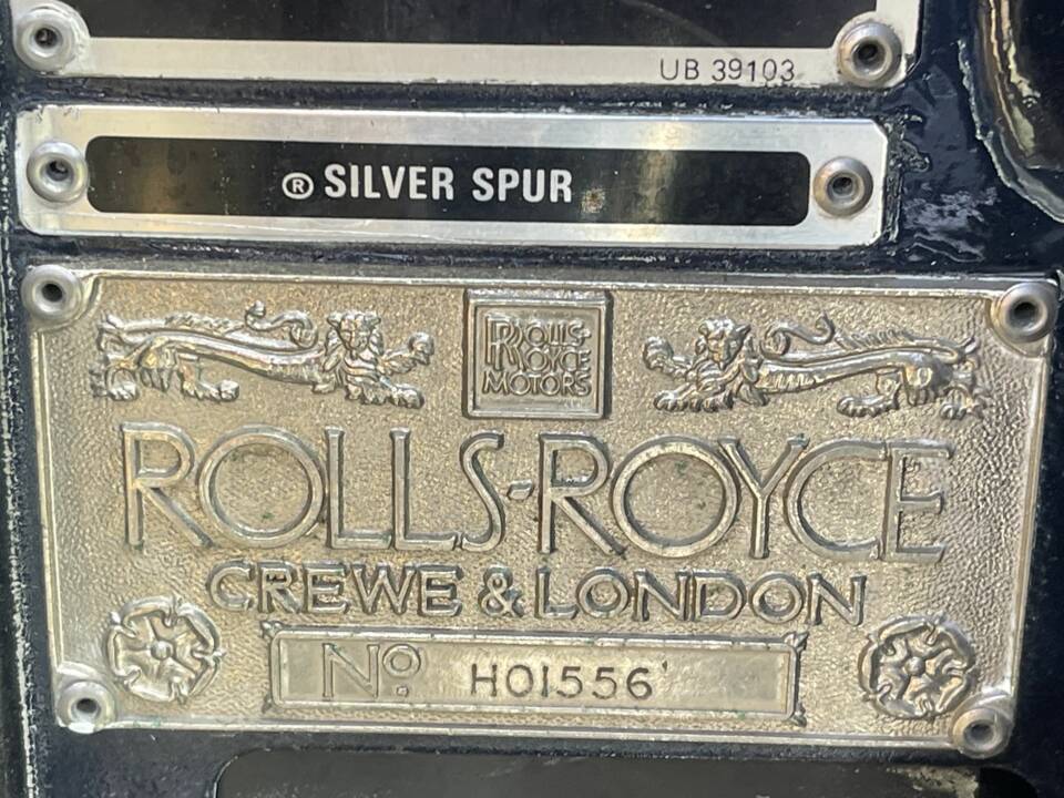 Imagen 12/12 de Rolls-Royce Silver Spur (1981)
