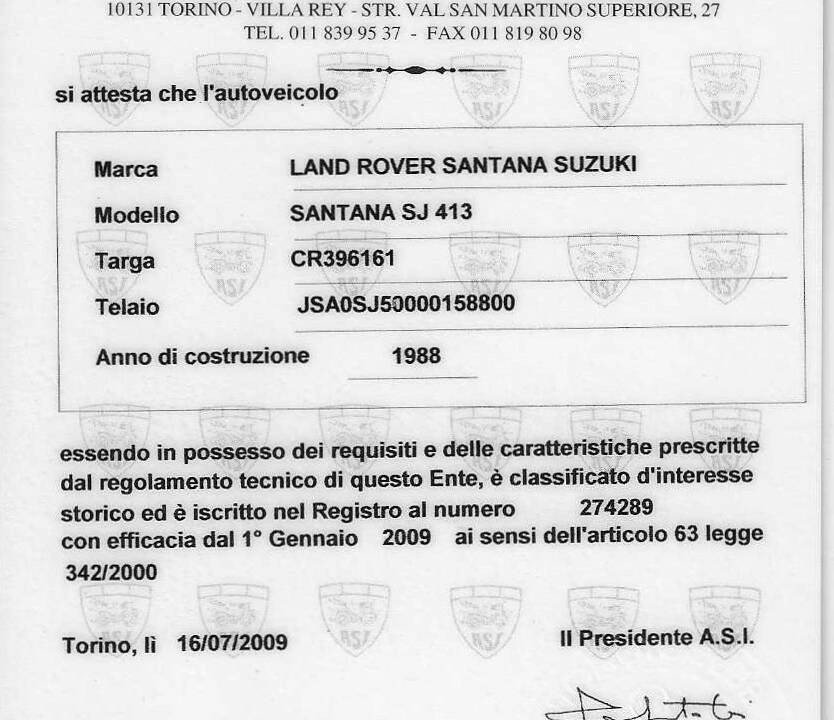 Bild 42/42 von Suzuki SJ 413 (1988)