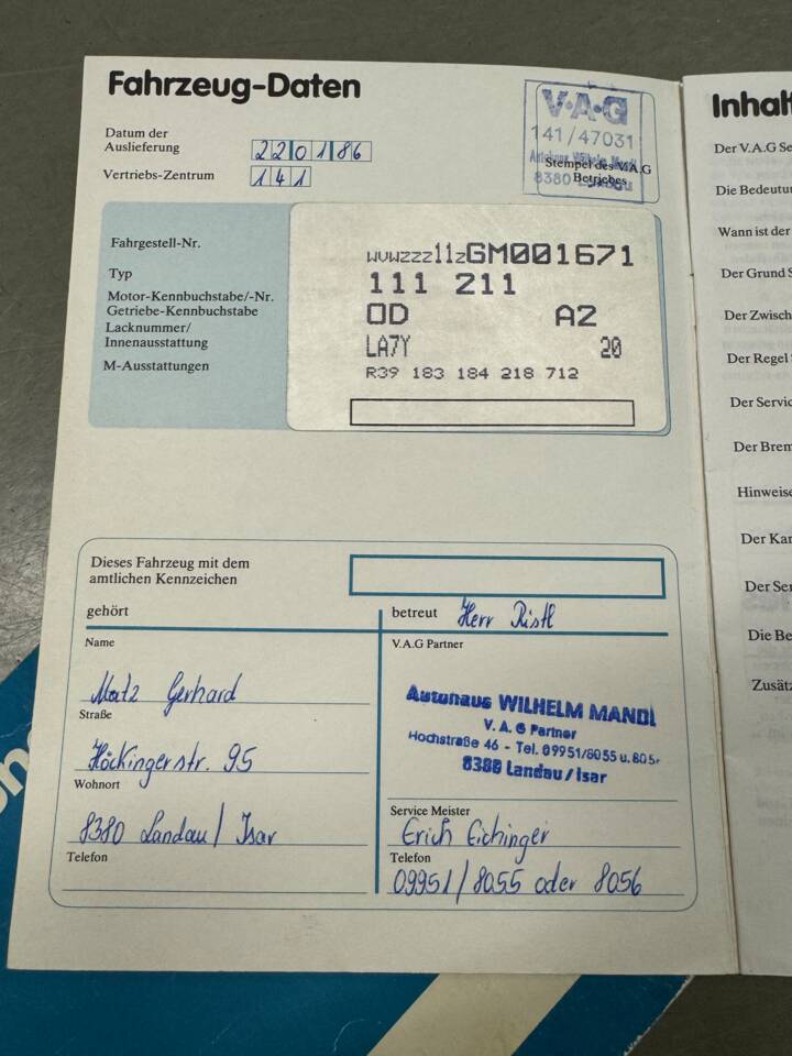 Bild 99/99 von Volkswagen Käfer 1200 Jubiläumsmodell (1985)