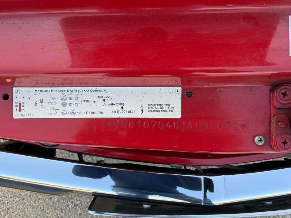 Afbeelding 27/33 van Mercedes-Benz 500 SL (1988)