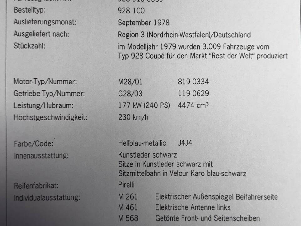 Immagine 31/31 di Porsche 928 (1978)