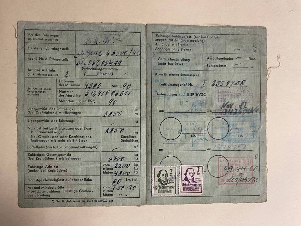 Bild 4/4 von Mercedes-Benz L 3500 (1950)