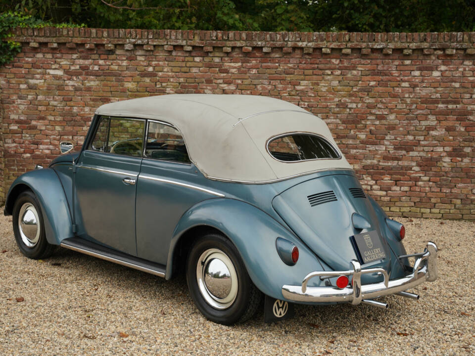 Image 9/50 of Volkswagen Käfer 1200 Cabriolet (1958)