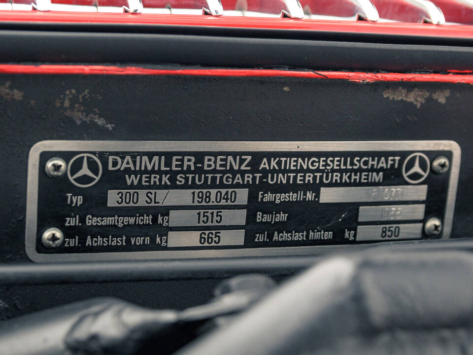 Image 35/38 of Mercedes-Benz 300 SL &quot;Gullwing&quot; (1955)