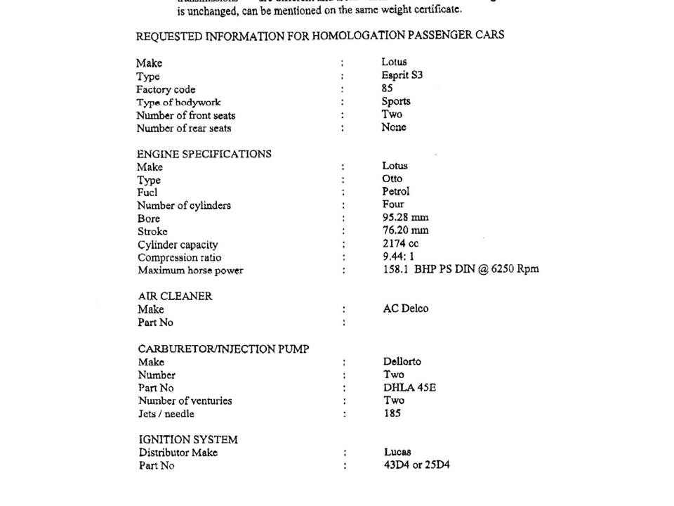 Imagen 20/20 de Lotus Esprit (1983)