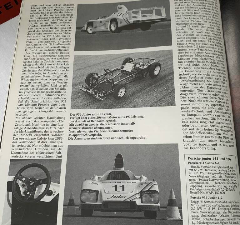Immagine 65/68 di Porsche 936 Junior (1981)