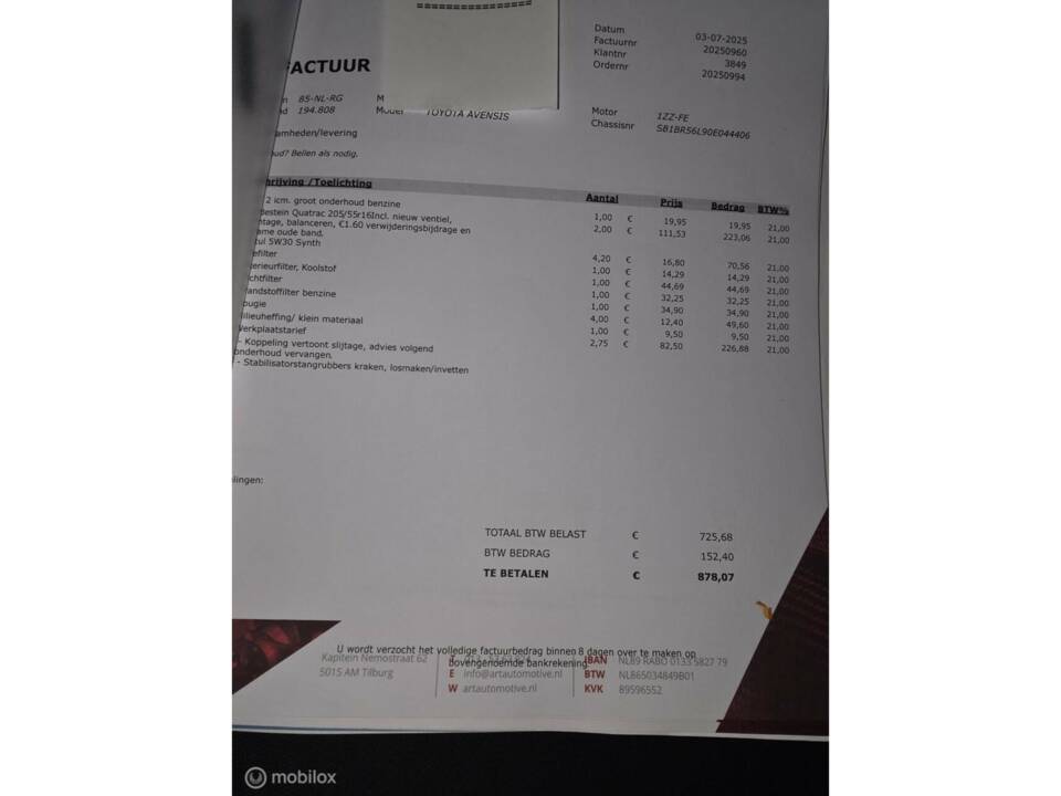 Imagen 20/35 de Toyota Avensis 1.8 VVT-i (2003)