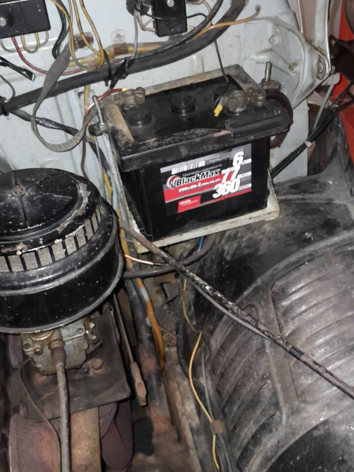 Batterie 2, neuwertig, 6 Volt