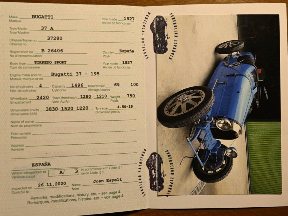 Image 24/50 de Bugatti Typ 37 A (1927)