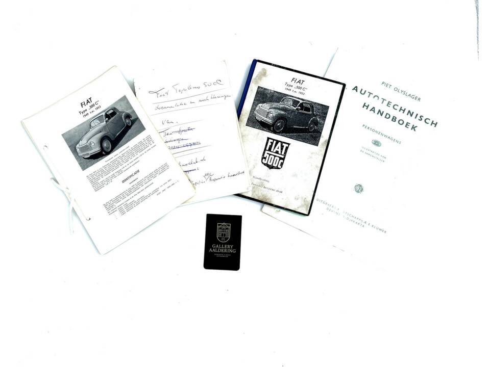 Image 7/50 of FIAT 500 C Topolino (1949)