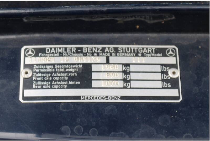 Image 12/12 of Mercedes-Benz 250 SE (1967)