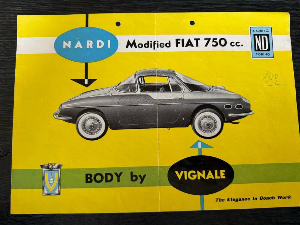 Image 30/33 of FIAT 750 Nardi Coupé (1959)
