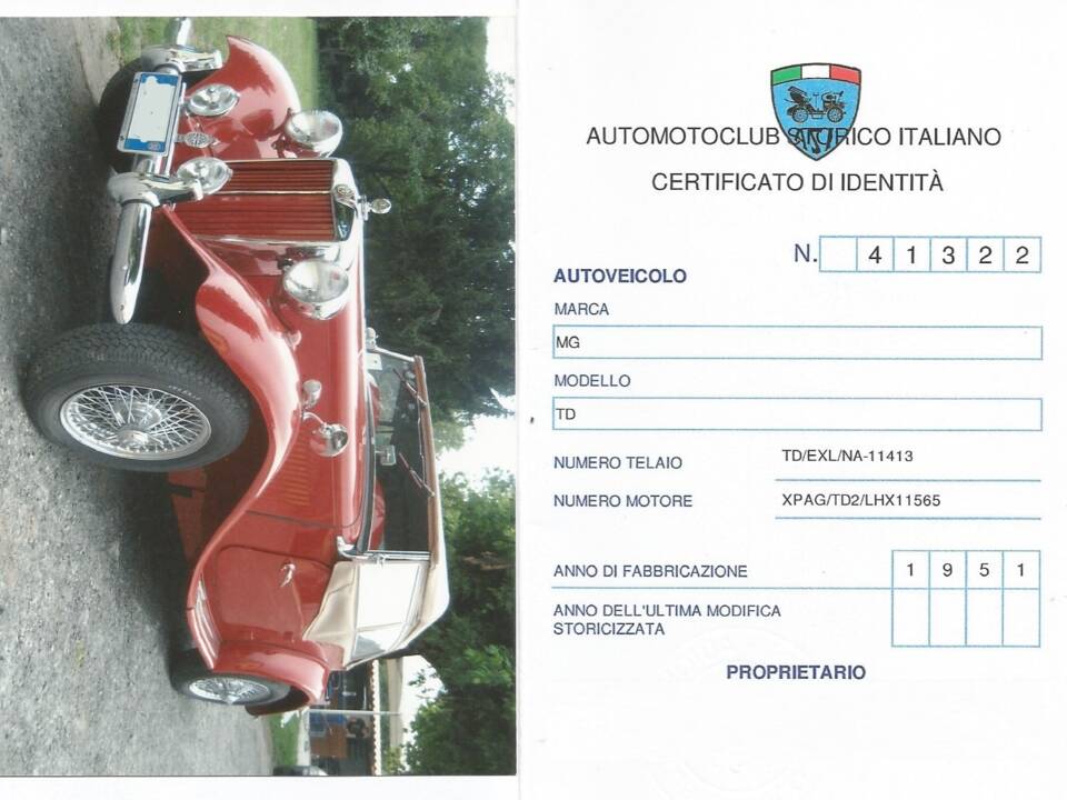 Bild 82/84 von MG TD (1951)