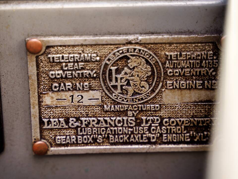 Bild 25/29 von Lea-Francis 16/60 (1929)