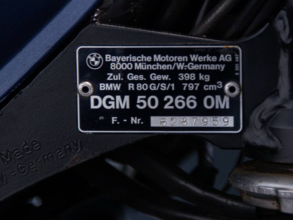 Image 19/50 of BMW R 80 GS (1988)