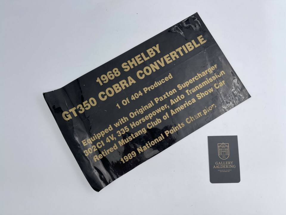 Bild 9/50 von Ford Shelby GT 350 (1968)