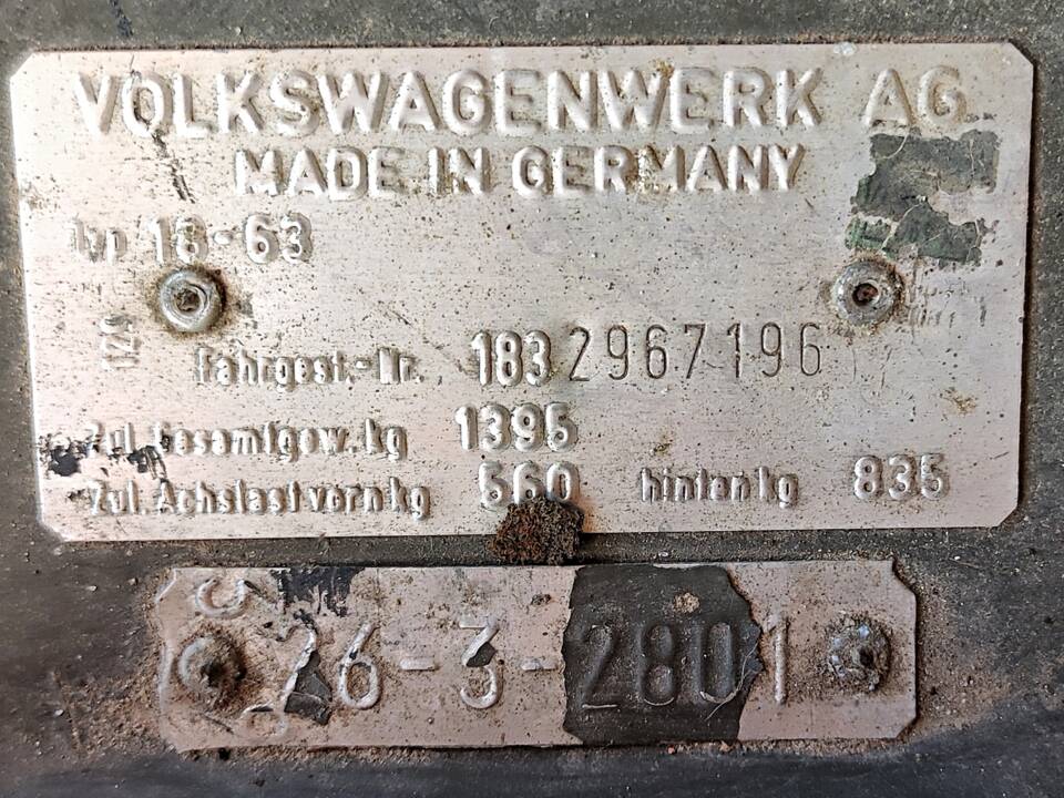 Image 5/24 of Volkswagen Beetle 1200 Standard "Dickholmer" (1959)