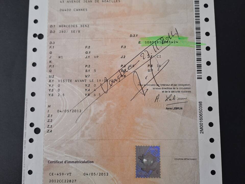 Bild 76/80 von Mercedes-Benz 280 SE (1971)