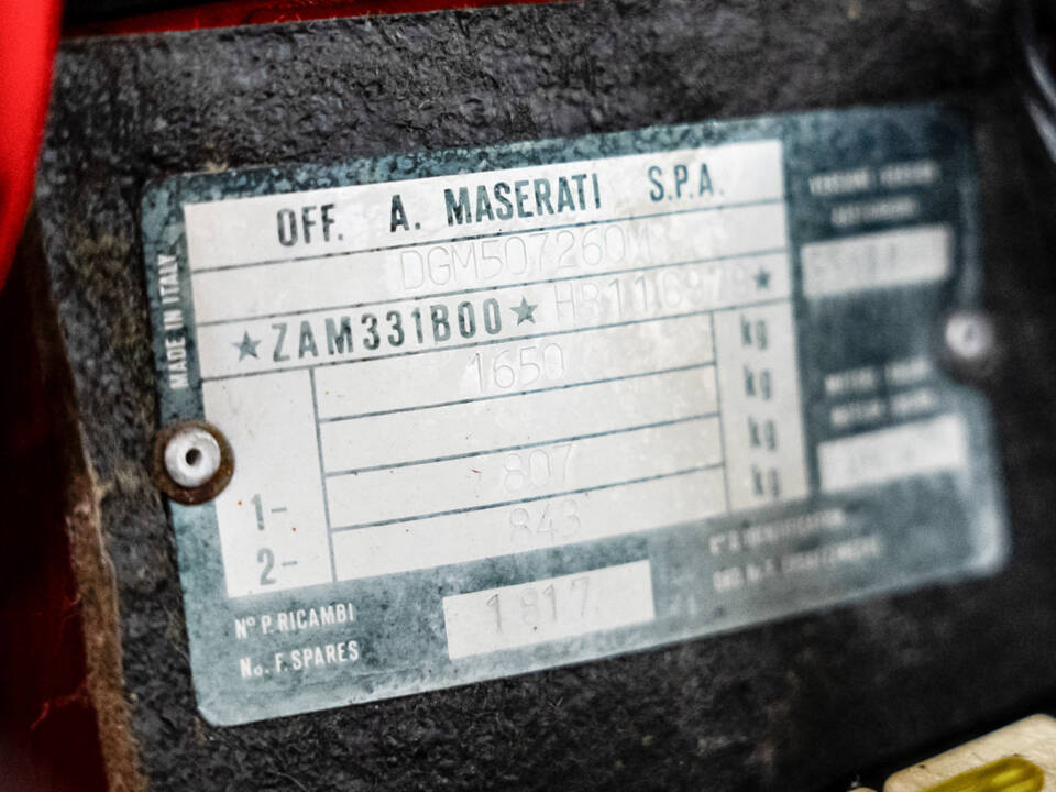 Bild 71/71 von Maserati Biturbo Si (1987)