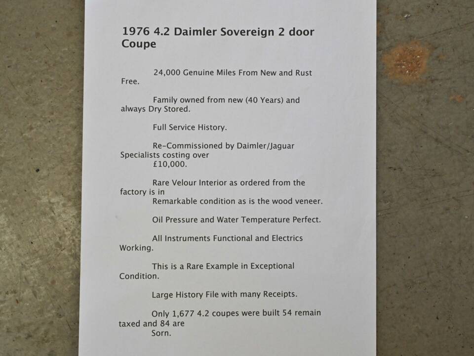 Bild 31/36 von Daimler Sovereign 4.2 (1976)
