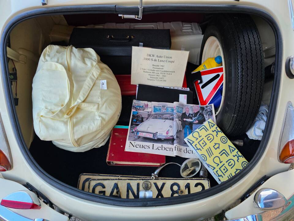 Afbeelding 25/70 van DKW Auto Union 1000 S de Luxe (1962)