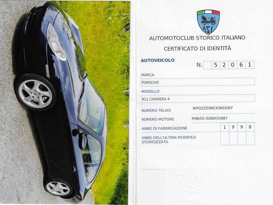Bild 91/93 von Porsche 911 Carrera 4 (1998)