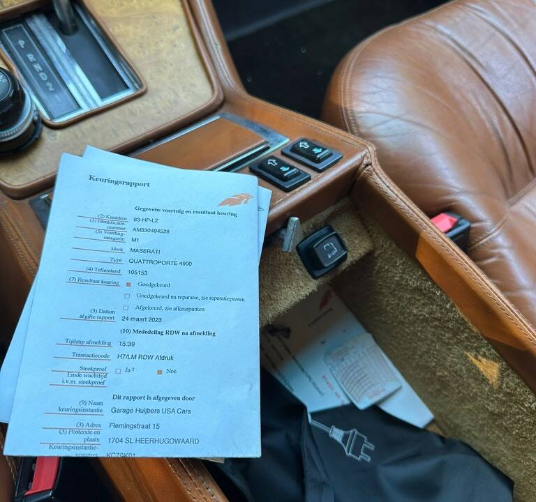 Bild 17/17 von Maserati Quattroporte 4900 (1984)