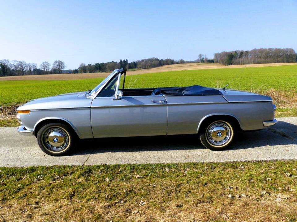 BMW 1600 Cabriolet silber metallic 1969