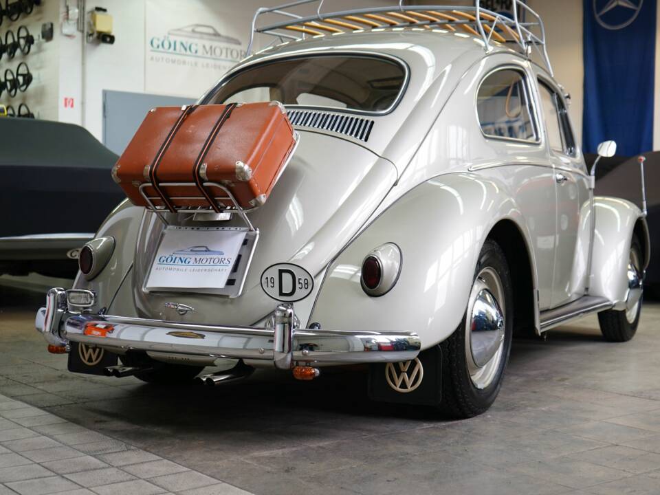 Bild 14/33 von Volkswagen Käfer 1200 Export &quot;Dickholmer&quot; (1958)