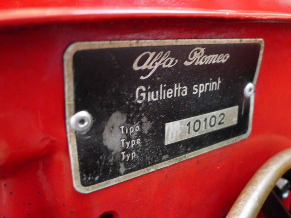 Image 6/31 de Alfa Romeo Giulietta Sprint (1962)