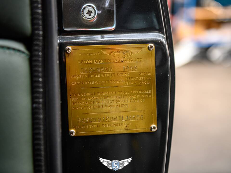 Bild 39/73 von Aston Martin V8 EFi Volante (1987)