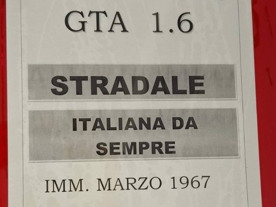 Bild 5/31 von Alfa Romeo Giulia Sprint GTA (1967)
