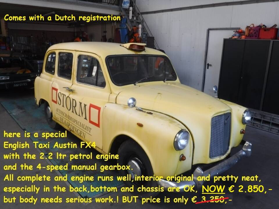 Afbeelding 35/40 van Austin FX 4 London Taxi (1970)