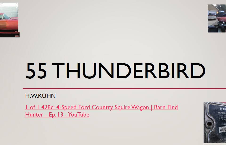 Image 15/15 of Ford Thunderbird (1955)