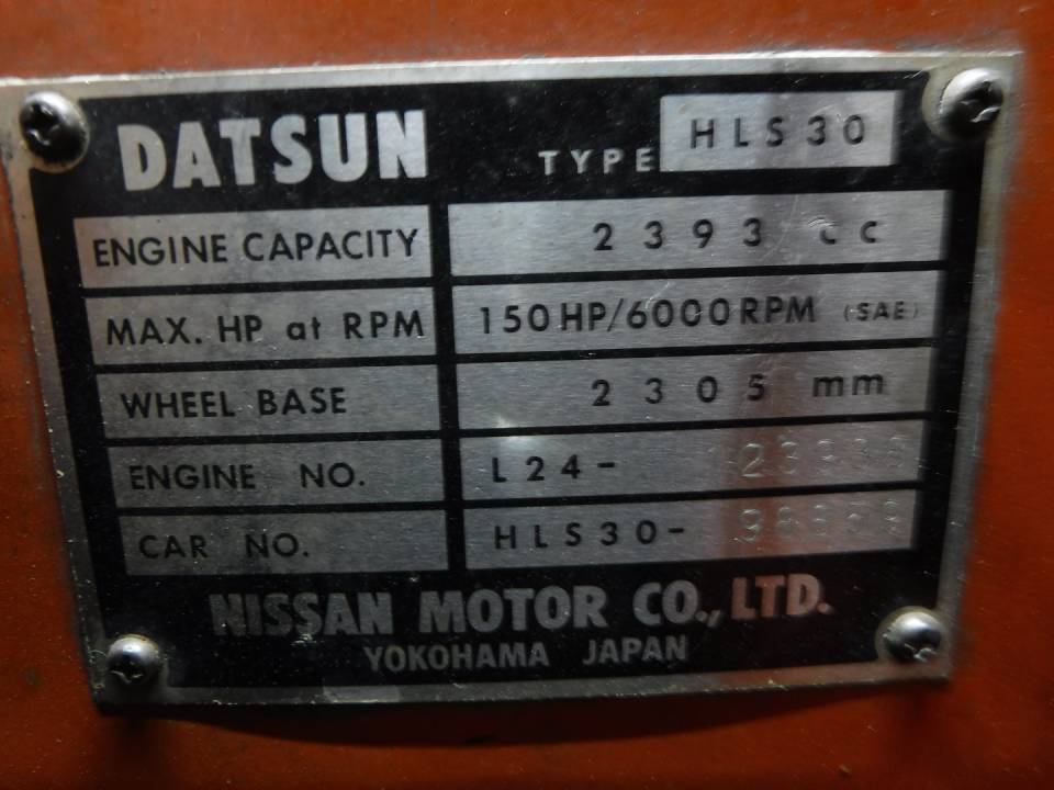 Afbeelding 36/50 van Datsun 240 Z (1972)