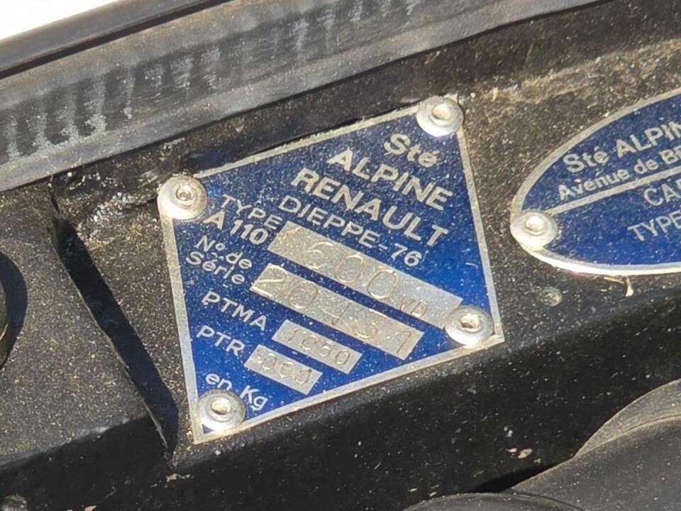 Afbeelding 44/50 van Alpine A110 1600 Gruppo 3 (1976)