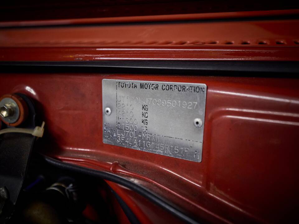 Afbeelding 99/100 van Toyota Land Cruiser LJ77 (1991)