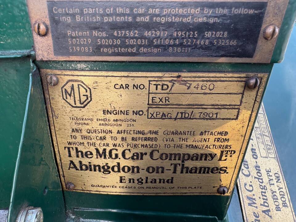 Imagen 13/34 de MG TD (1952)