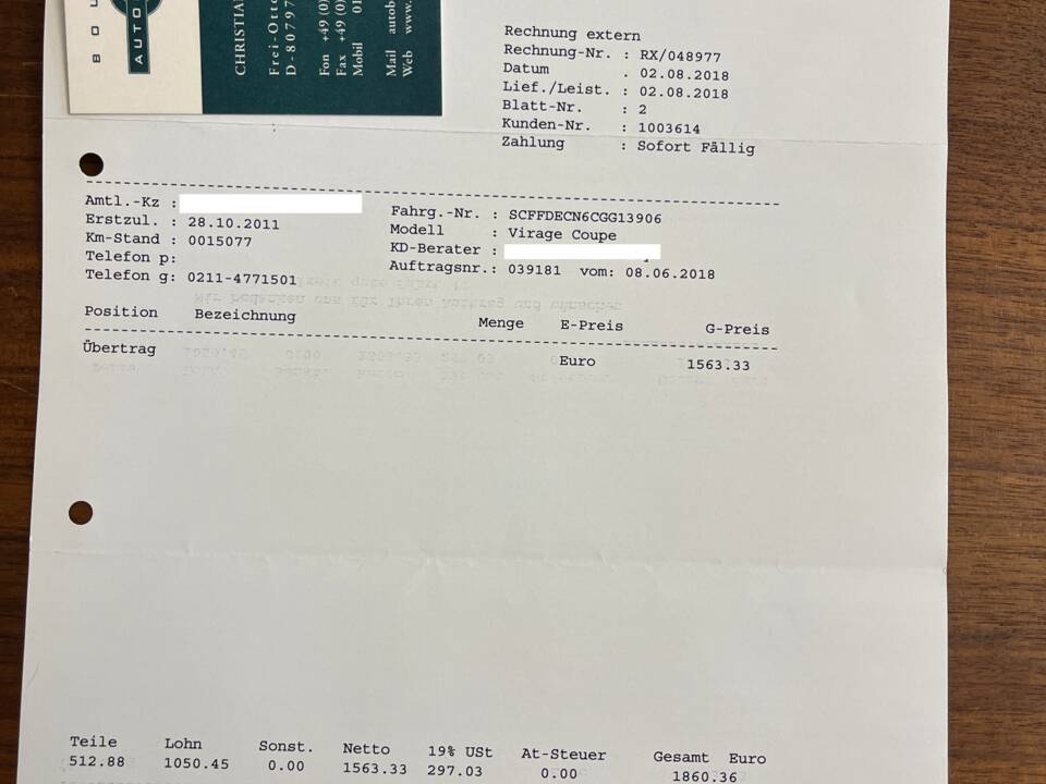 Immagine 75/80 di Aston Martin Virage (2011)