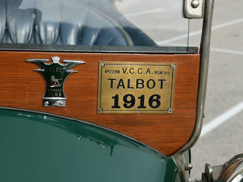 Image 18/50 of Talbot 4CY 15&#x2F;20 (1916)