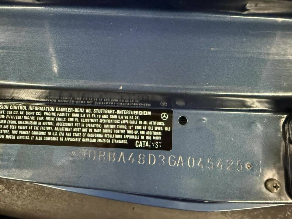 Image 31/46 de Mercedes-Benz 560 SL (1986)