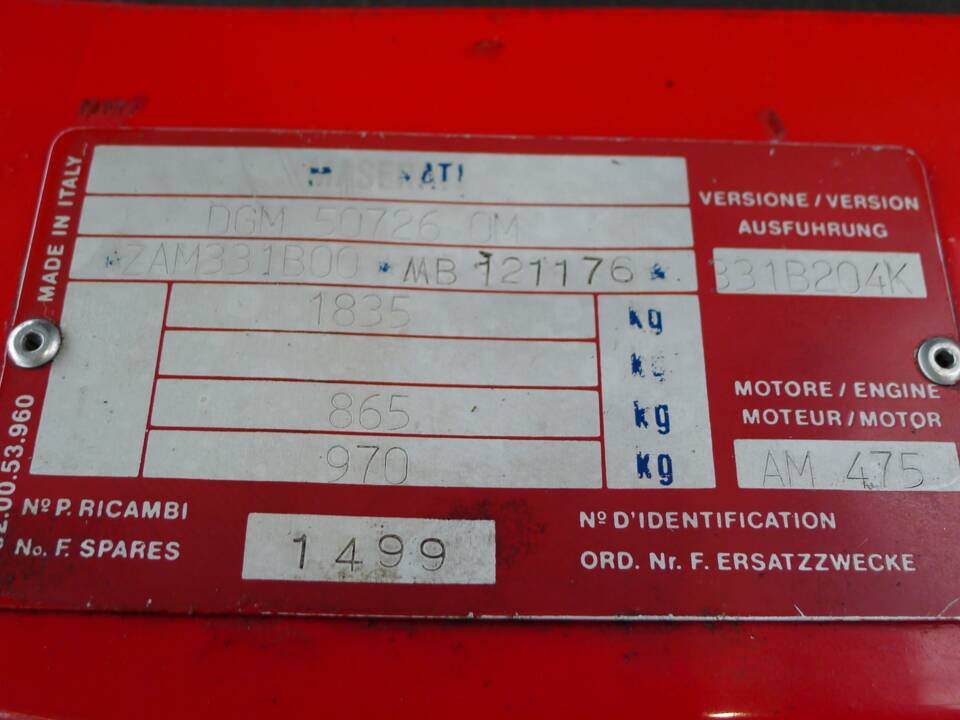 Imagen 16/37 de Maserati Biturbo 2.24V (1992)