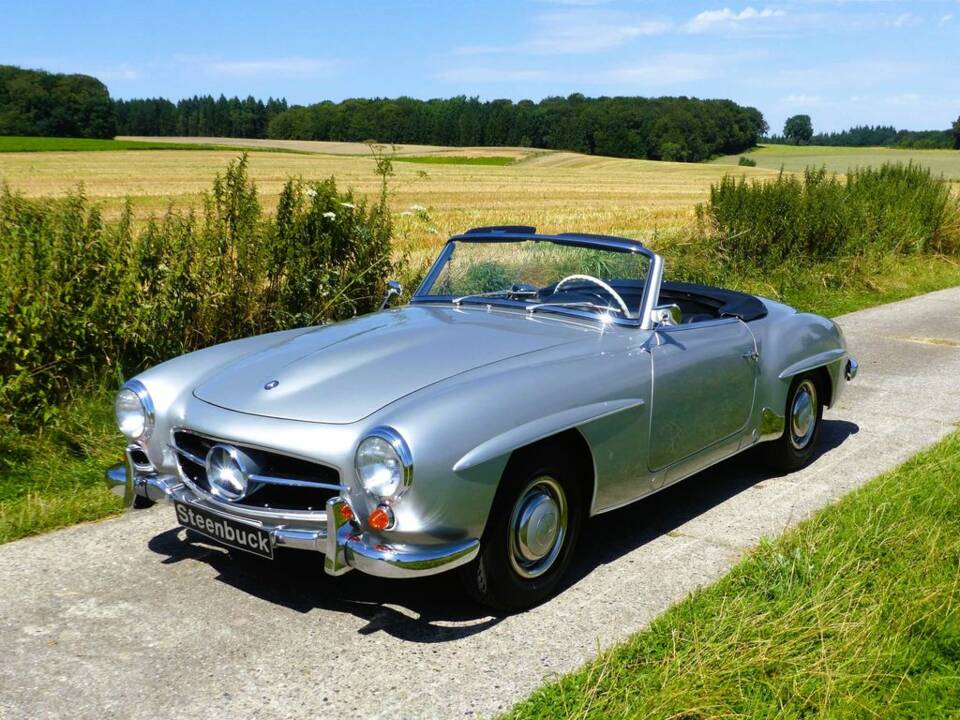 Mercedes-Benz 190 SL Roadster (W 121) Silber metallic 1956