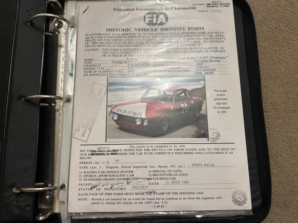 Bild 50/56 von Lancia Fulvia Coupe (1968)