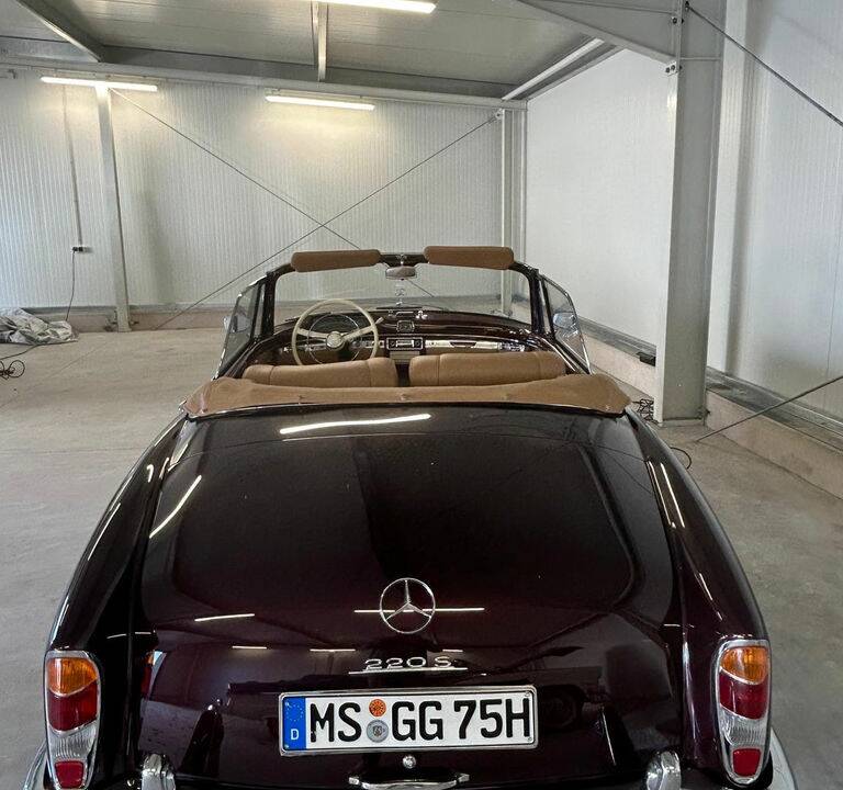 Immagine 4/8 di Mercedes-Benz 220 S Cabriolet (1958)