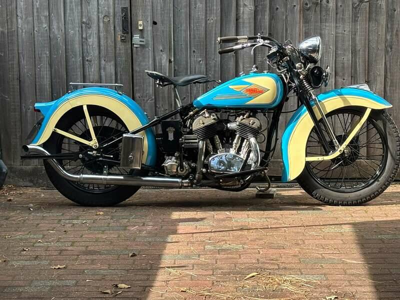 Image 11/14 of Harley-Davidson VLD "Big Twin" (1934)