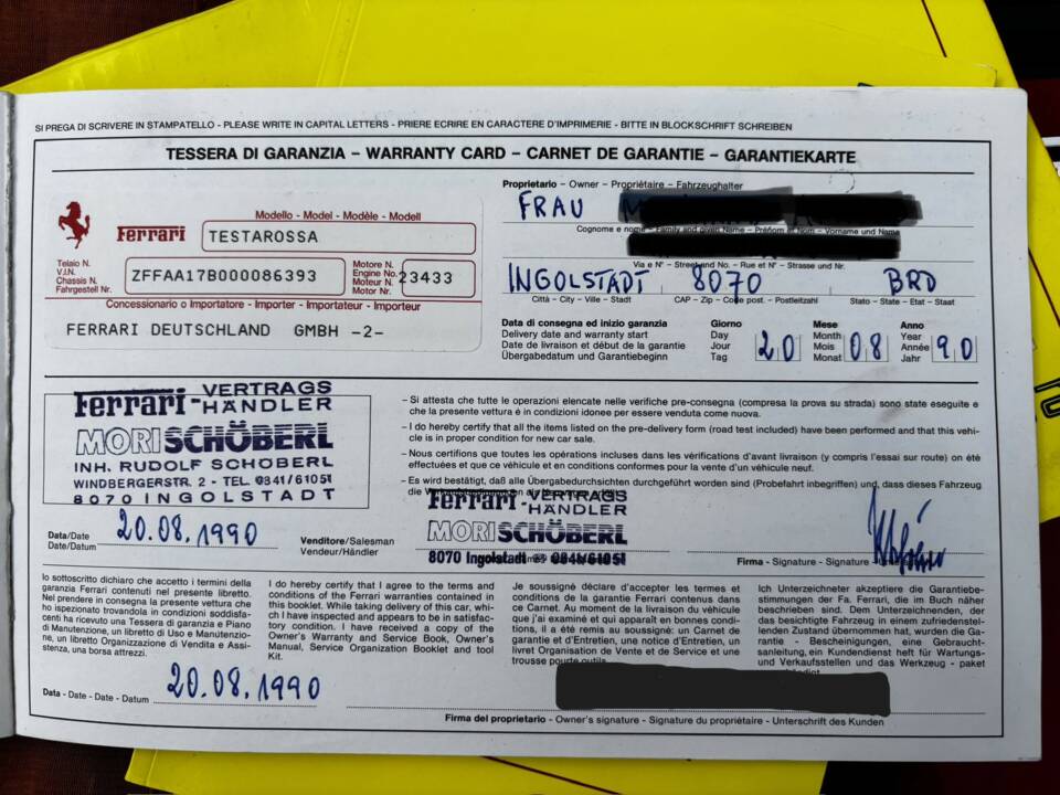 Image 47/59 of Ferrari Testarossa (1990)