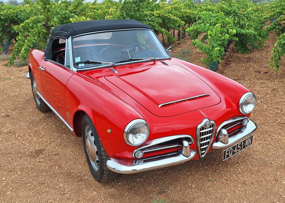 Obraz 1/8 pojazdu Alfa Romeo Giulia 1600 Spider (1964)