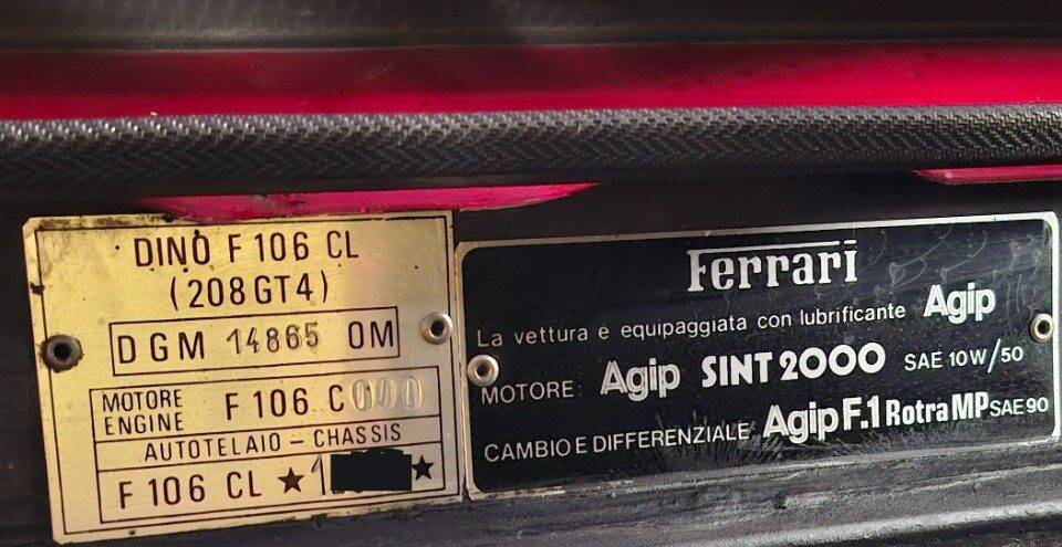 Image 32/45 of Ferrari Dino 208 GT4 (1976)